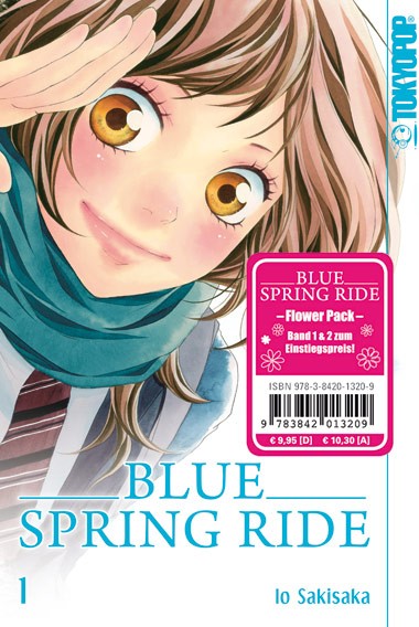 Blue Spring Ride Flower Pack
